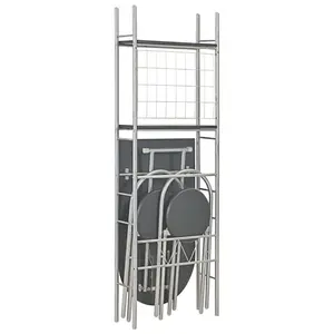 Giverny Dining Set Black/Silver