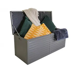 Outdoor Plastic Garden Storage Box 390L