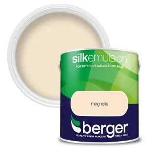 Berger Silk Emulsion Paint Magnolia - 2.5L