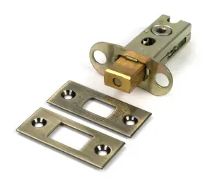 From The Anvil Aged Brass 2 1/2" Heavy Duty Tubular Deadbolt