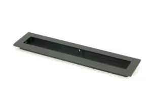 From The Anvil Matt Black 250mm Plain Rectangular Pull