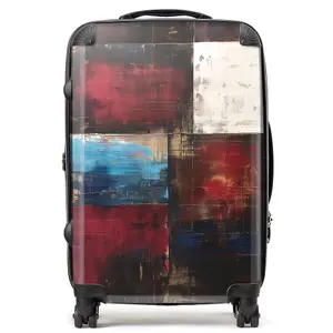 Rustic Harmony In Bold Colours Suitcase - Medium