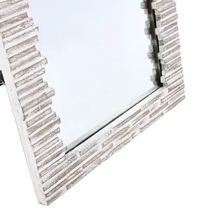 Modern Grey Freestanding Framed Full Length Mirror H 1700mm