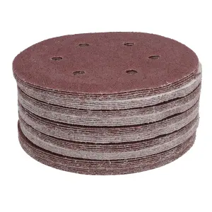 Hook/Loop Sanding Abrasive Discs Orbital DA Palm Sander 50PK 150mm P40