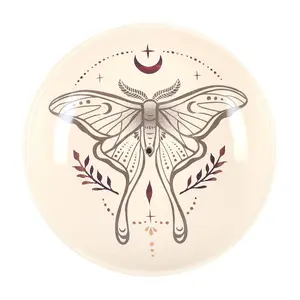 Something Different Luna Moth Incense Holder Beige/Grey (One Size)