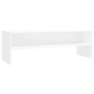 vidaXL TV Cabinet White 120x40x40 cm Engineered Wood