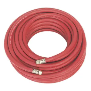 Sealey Air Hose 20m x 8mm with 1/4"BSP Unions