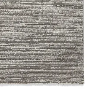 Grey Optical 3D Washable Modern Abstract Dining Room Bedroom & Living Room Rug-160cm X 230cm