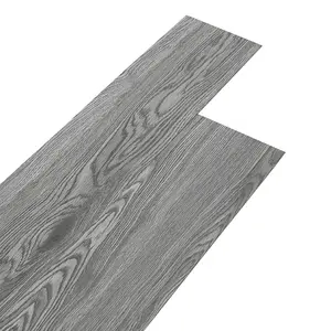 Set of 36 Self Adhesive Rustic Wood Grain Vinyl Floor Planks PVC Flooring Covering 5m²