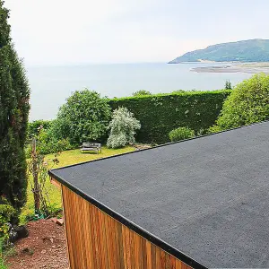 SkyGuard Shed Roof Kit - EPDM Rubber Roofing Kit for Sheds & Outbuildings (3.5m x 3.8m)