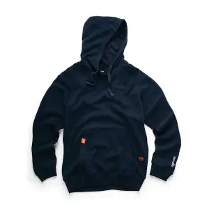 Scruffs Eco Worker Hooded Jumper Navy - L