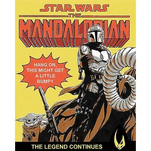 Star Wars The Mandalorian Hang On Framed Canvas Print Multicoloured (50cm x 40cm)