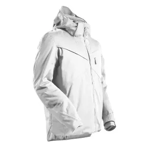 Mascot Customized Winter Jacket with CLIMascot (White)  (XXX Large)