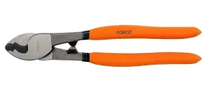 GOBEST cable cutter size 200 mm, non slip handle