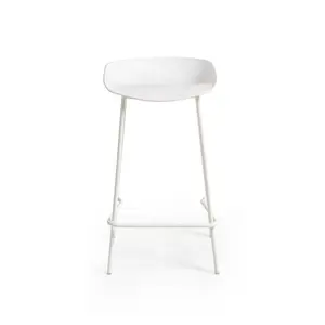 Dragan Bar Stool (Set of 2) White