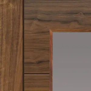 Emral Walnut Glazed Internal Door