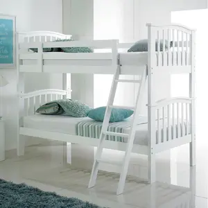 Barbican Single (3') Standard Bunk Bed White