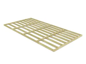 Wooden shed bases 20x10 (W-442cm x D-300cm), made of 38mm x 89mm