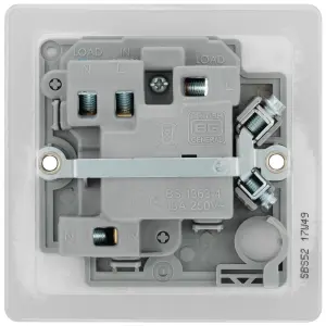 BG 13A 1 gang 2 way Flat profile Switched Neon indicator Fused connection unit