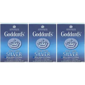 Goddards Long Term Silver Cloth (Pack of 3)