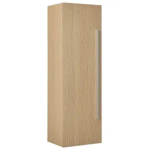 Bathroom Wall Cabinet Light Wood MATARO