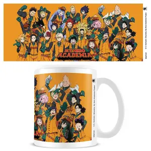 My Hero Academia Student Celebration Mug Yellow/White (One Size)