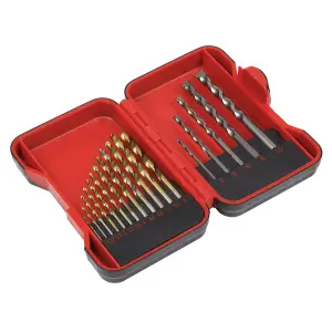 Sealey HSS/Masonry Drill Bit Set 17pc AK3717TCM