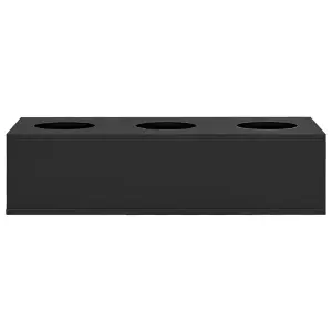 Berkfield Office Flower Box Anthracite 90x40x23 cm Steel