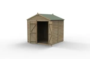 4LIFE Apex Shed 7x7 - Double Door - No Window