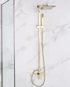 Mixer Shower Set with Rainshower TAGBO Gold