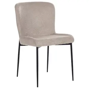 Set of 2 Dining Chairs ADA Taupe