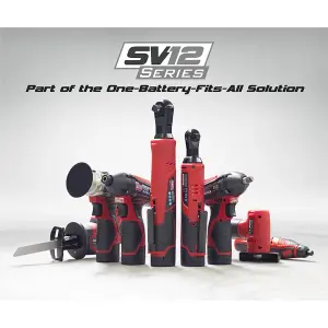 SV12 Series 3/8"Sq Drive Cordless Impact Wrench Kit 12V 1.5Ah - 2 Batteries