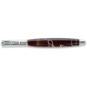 Shockwave Acrylic Pen Blank - Chocolate Whirl