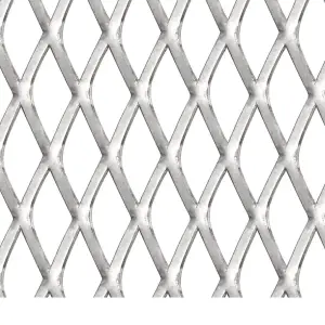 Berkfield Garden Wire Fence Stainless Steel 100x85 cm 30x17x2.5mm