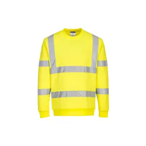 Portwest Eco Hi-Vis Sweatshirt Yellow - XXL