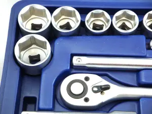 TOOLZONE 24PC 1/2"PRO CRV SOCKET SET