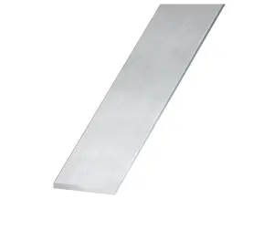 Aluminium Flat Bar, (L)1000mm (W)35mm (T)2mm