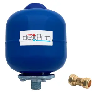 Dexpro 2 Litre Expansion Vessel Kit with Check Valve