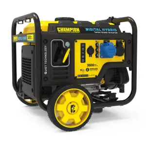 Champion Power Equipment CPG4000DHY 3600 Watt Digital Hybrid Frame Type Petrol Inverter Generator