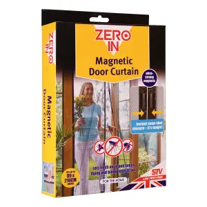 Magnetic Fly Screen Curtain Door & Window Set Curtain Zero In Home Pest Control