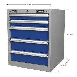 Sealey Cabinet Industrial 5 Drawer API5655A