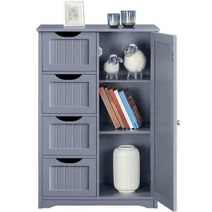 Freestanding Bathroom Cabinet Grey