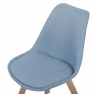 Otselic Upholstered Dining Chair (Set of 2) Light Blue