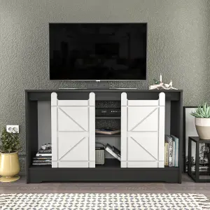 Decorotika Ahris TV Stand TV Unit for TVs up to 63 inch