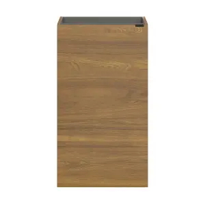 GoodHome Imandra Walnut effect Single Freestanding Bathroom Cloakroom unit (H) 790mm (W) 440mm