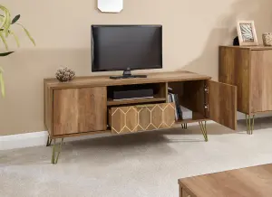 GFW Orleans 1 Drawer TV Stand Mango