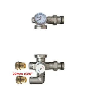 Warmer System Underfloor Heating 4 Port PSW Manifold with Grundfos Pump and Blending Valve Set