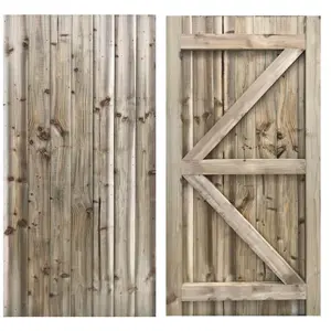 Portreath Featheredge Gate - 1800mm High x 1600mm Wide Right Hand Hung