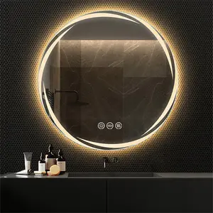 Biyanka Round LED Wall Mirror 60cm H x 60cm W