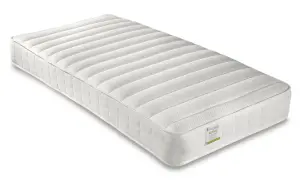 Lacy Blue Storage Mid Sleeper Bed And Memory Foam Mattress